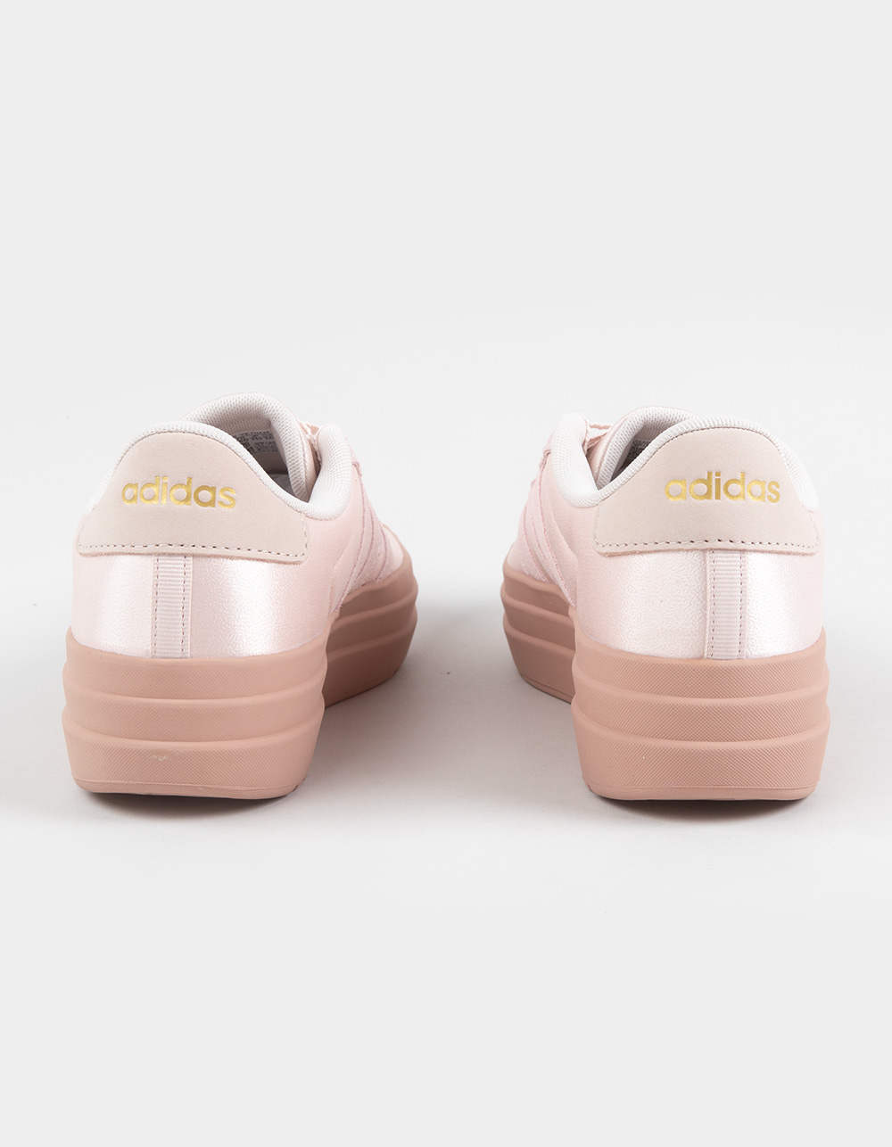ADIDAS VL Court Bold Womens Platform Shoes - WONDER QUARTZ/WONDER QUARTZ/PINK GUM