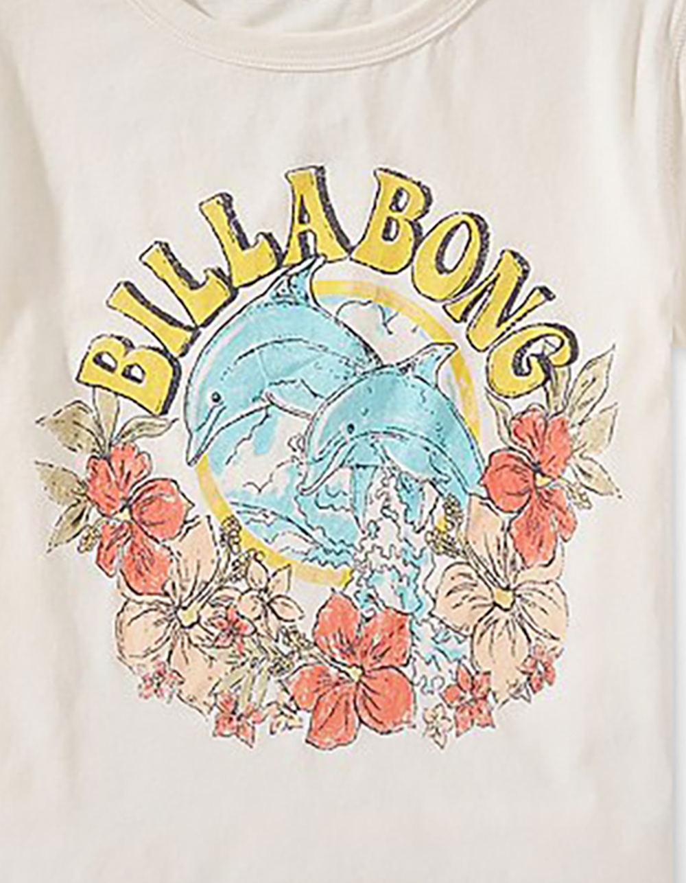 BILLABONG Dolphin Dance Girls Tee - WHITE