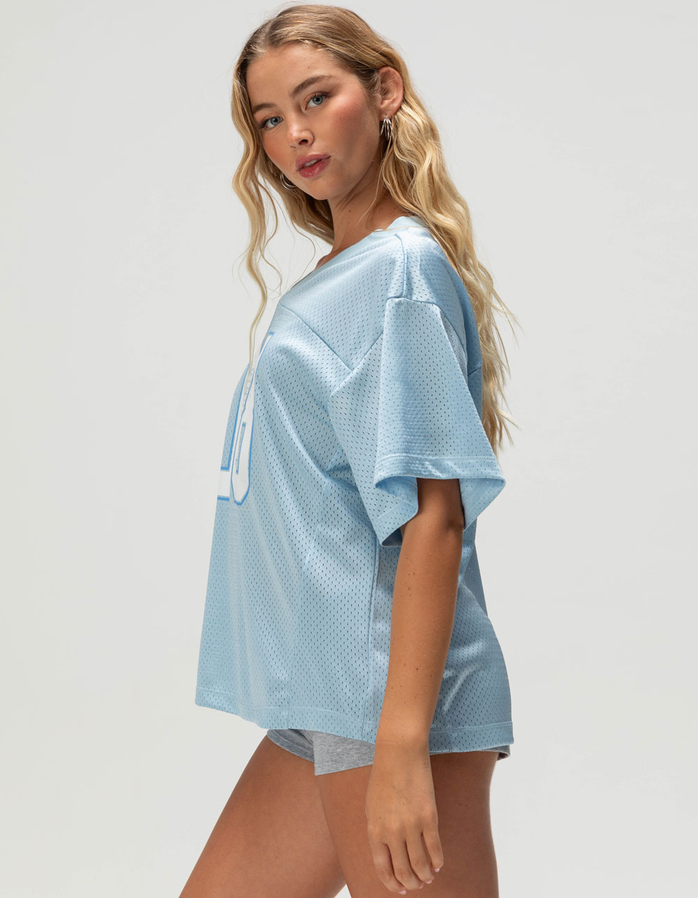 RSQ Womens 08 California Jersey - LIGHT BLUE