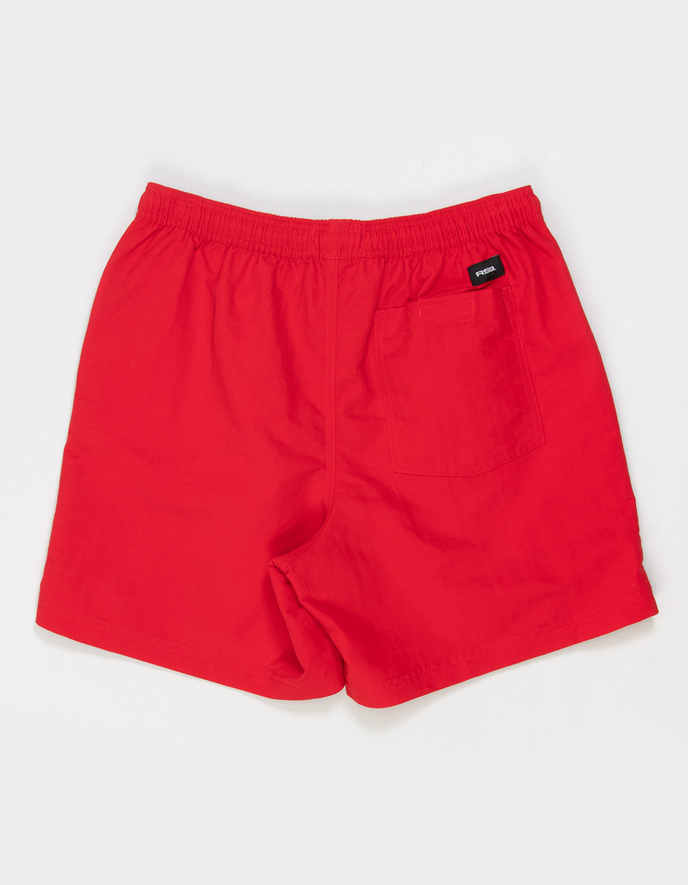 RSQ Mens 6" Nylon Shorts - RED
