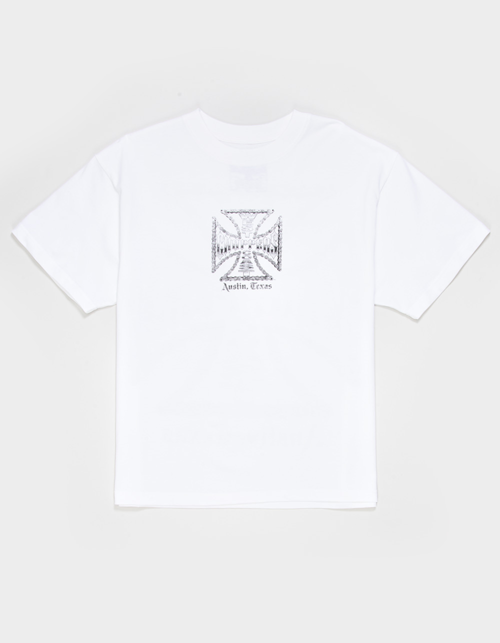 WEST COAST CHOPPERS Broken Spoke Mens Boxy Tee - WHITE
