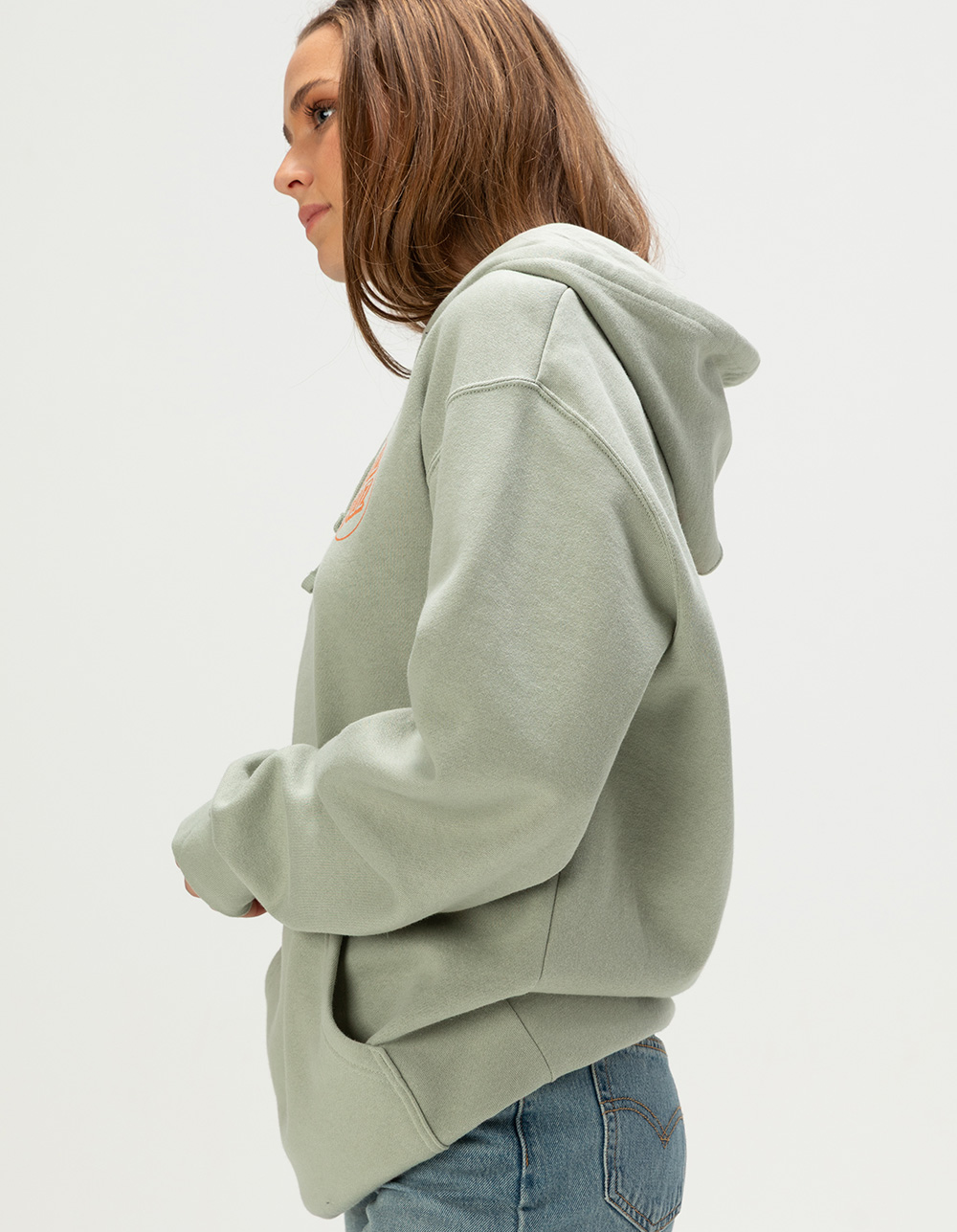 SANTA CRUZ Opus Dot Womens Hoodie - SAGE