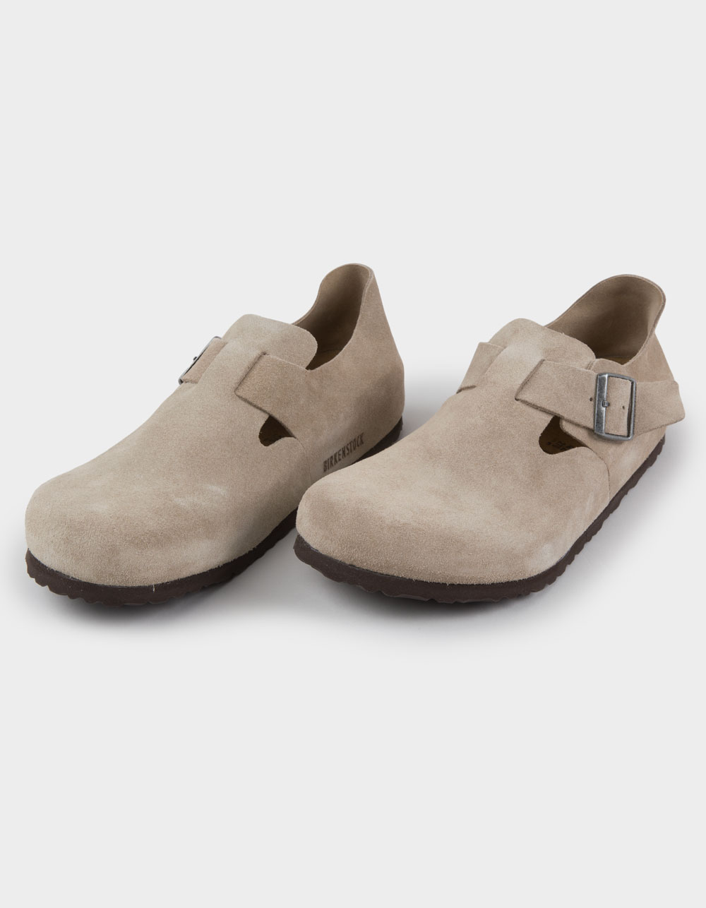 BIRKENSTOCK London Suede Mens Shoes - TAUPE
