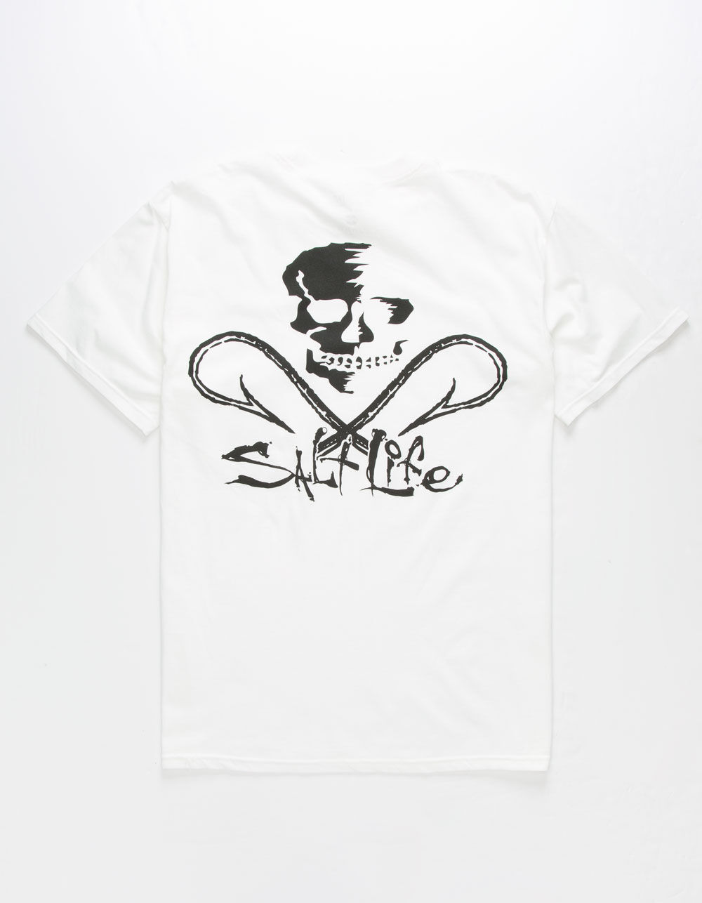 SALT LIFE Skull N Hooks Pocket Mens T-Shirt image number 0