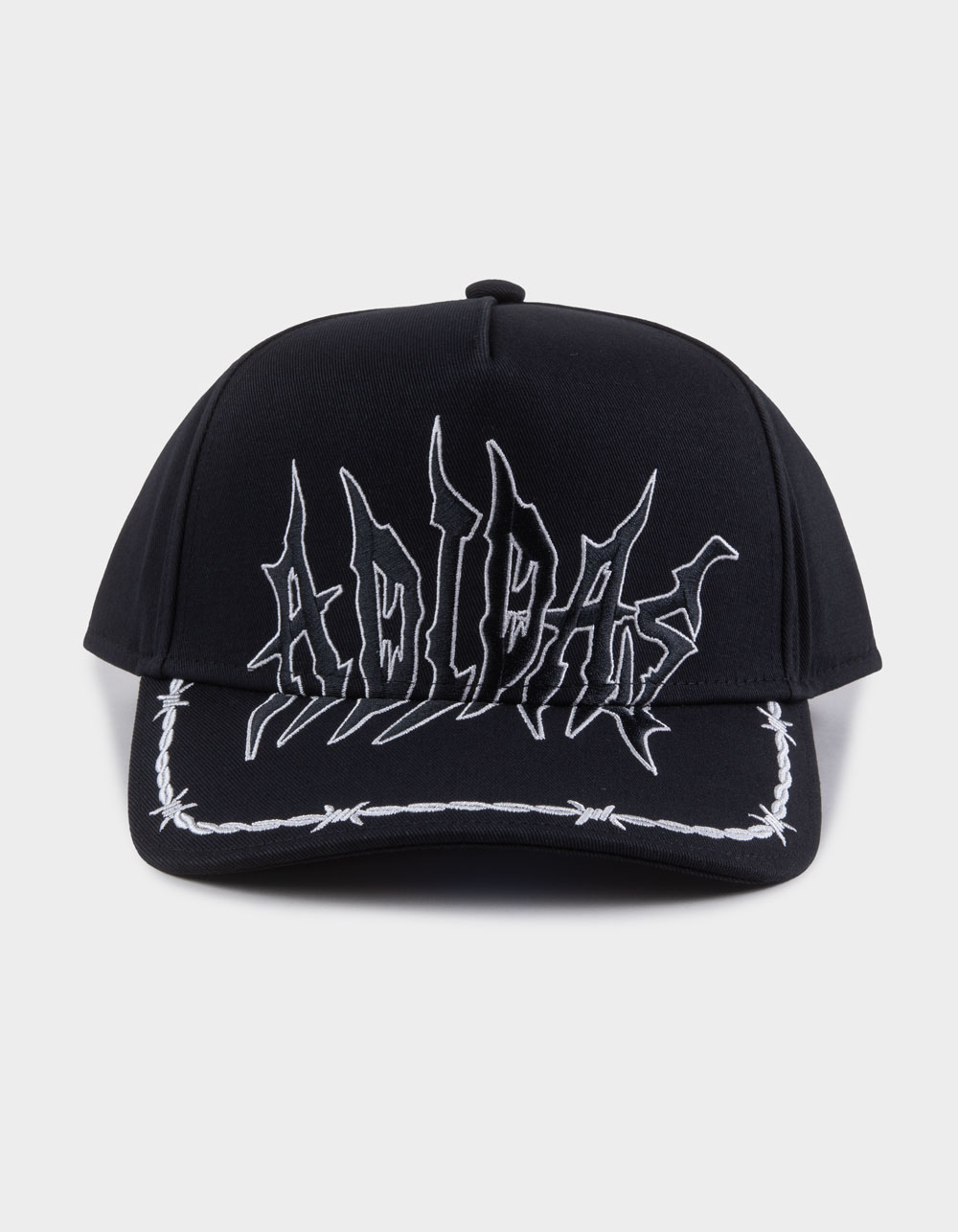 ADIDAS Originals High Crown Goth Snapback Hat - BLACK