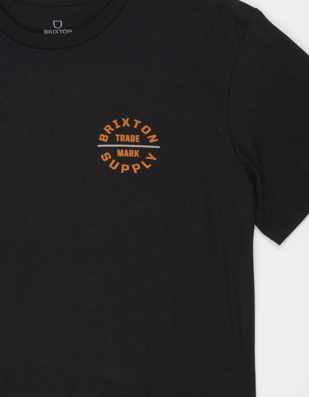 BRIXTON Oath V Mens Tee - BLACK/COPPER
