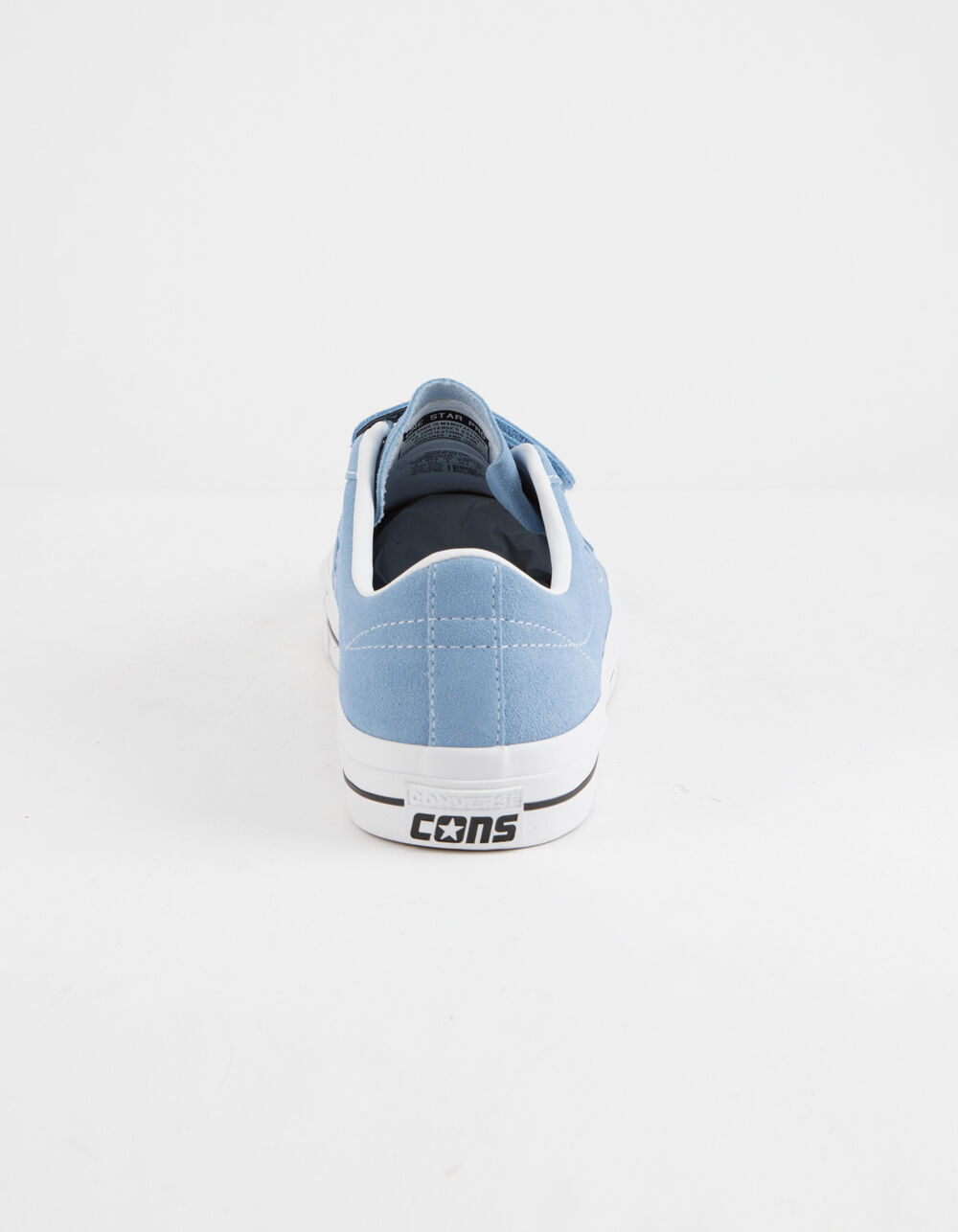 CONVERSE One Star Pro 3v Ox Light Blue & White Velcro Shoes image number 4