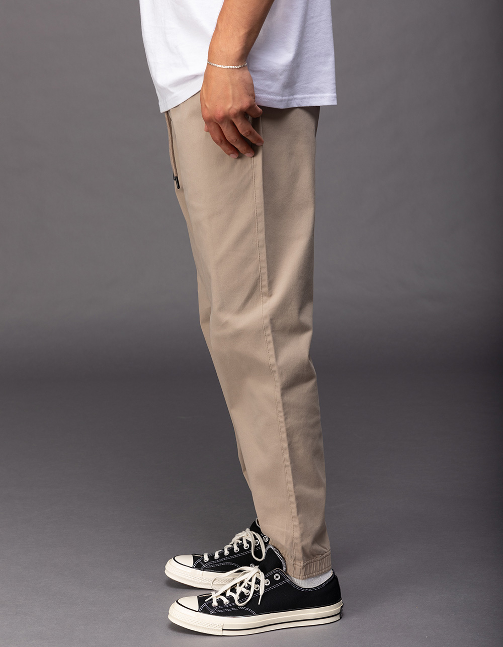 Khaki Jogger Pants Men