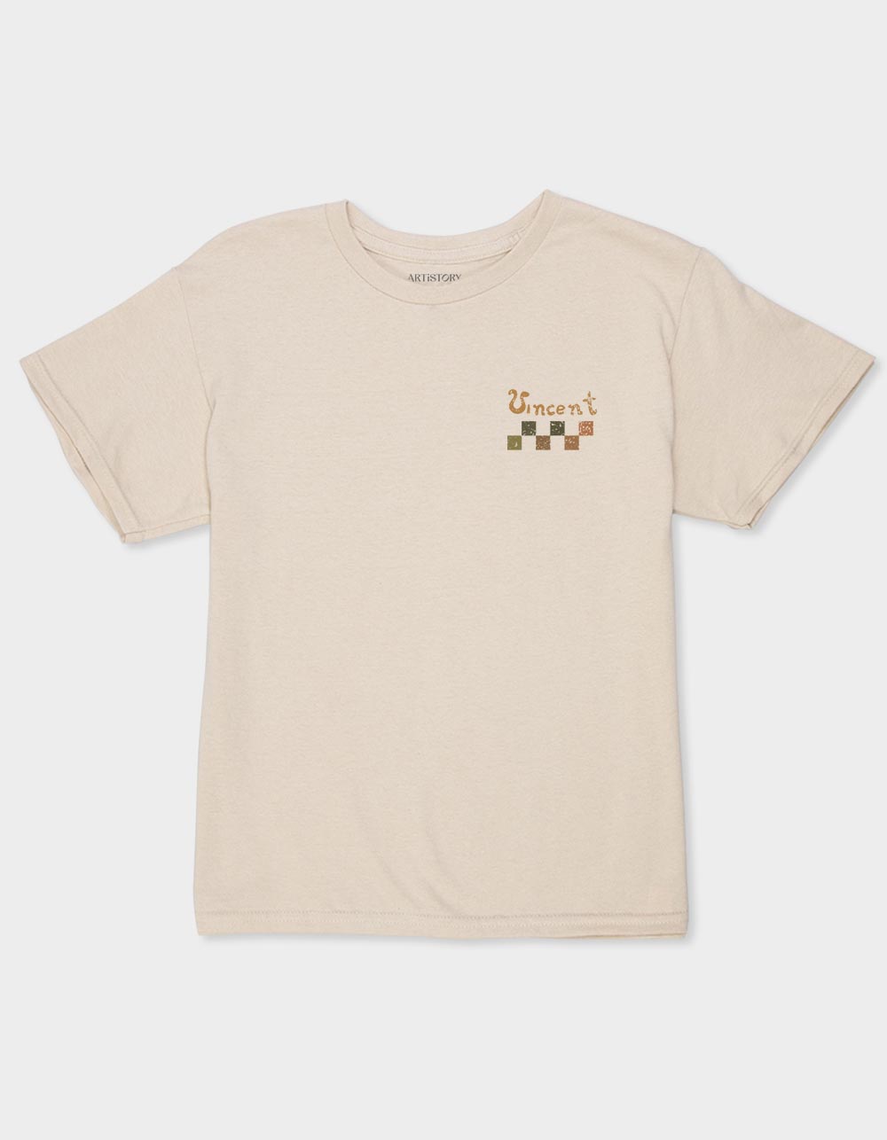 VINCENT VAN GOGH Sunflowers Girls Tee - SAND