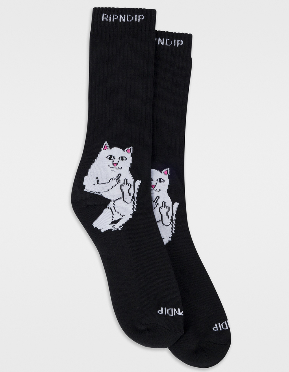 RIP N DIP Lord Nermal Mens Crew Socks - BLACK COMBO