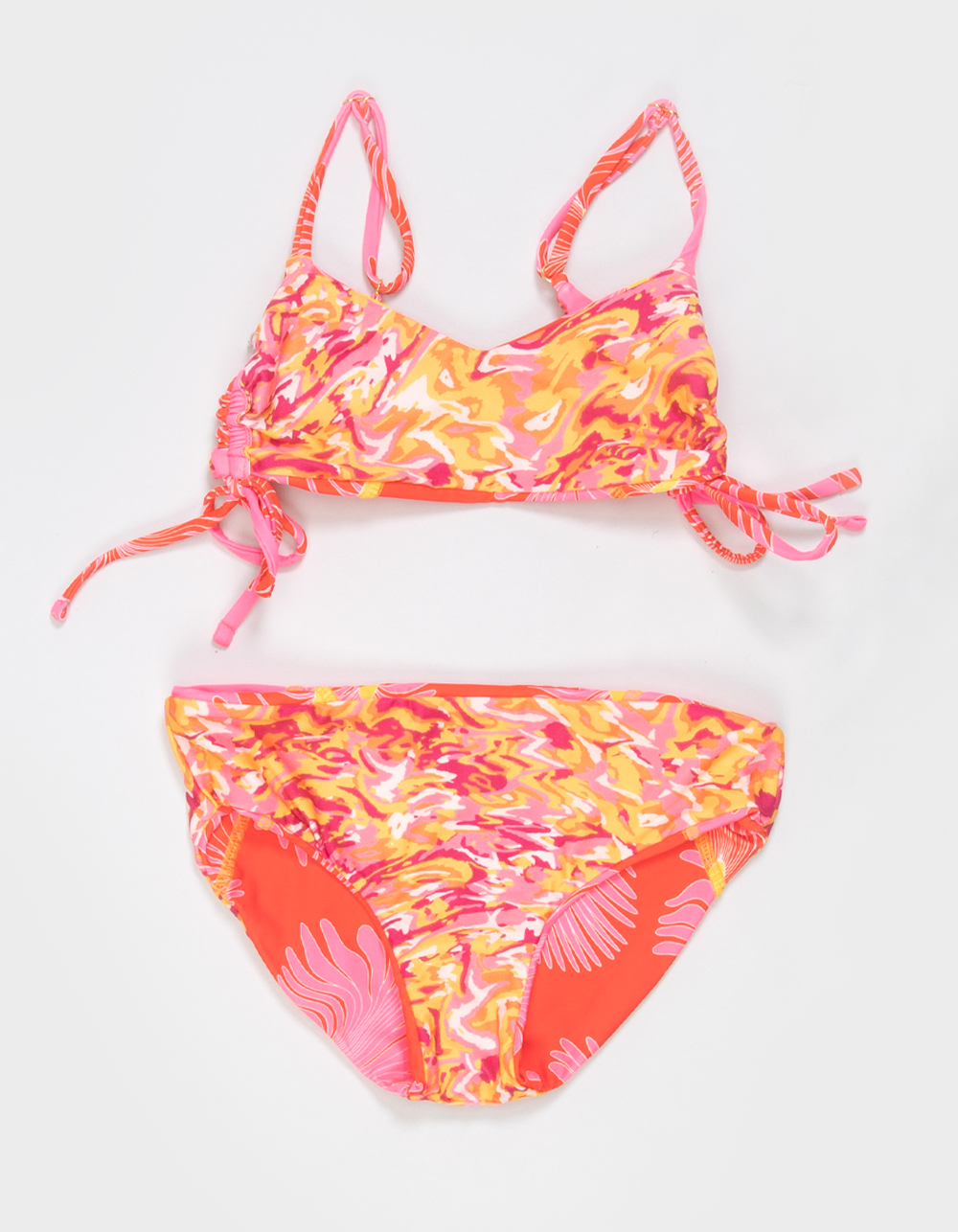 MAAJI Water Girls Bralette Bikini Set - RED COMBO