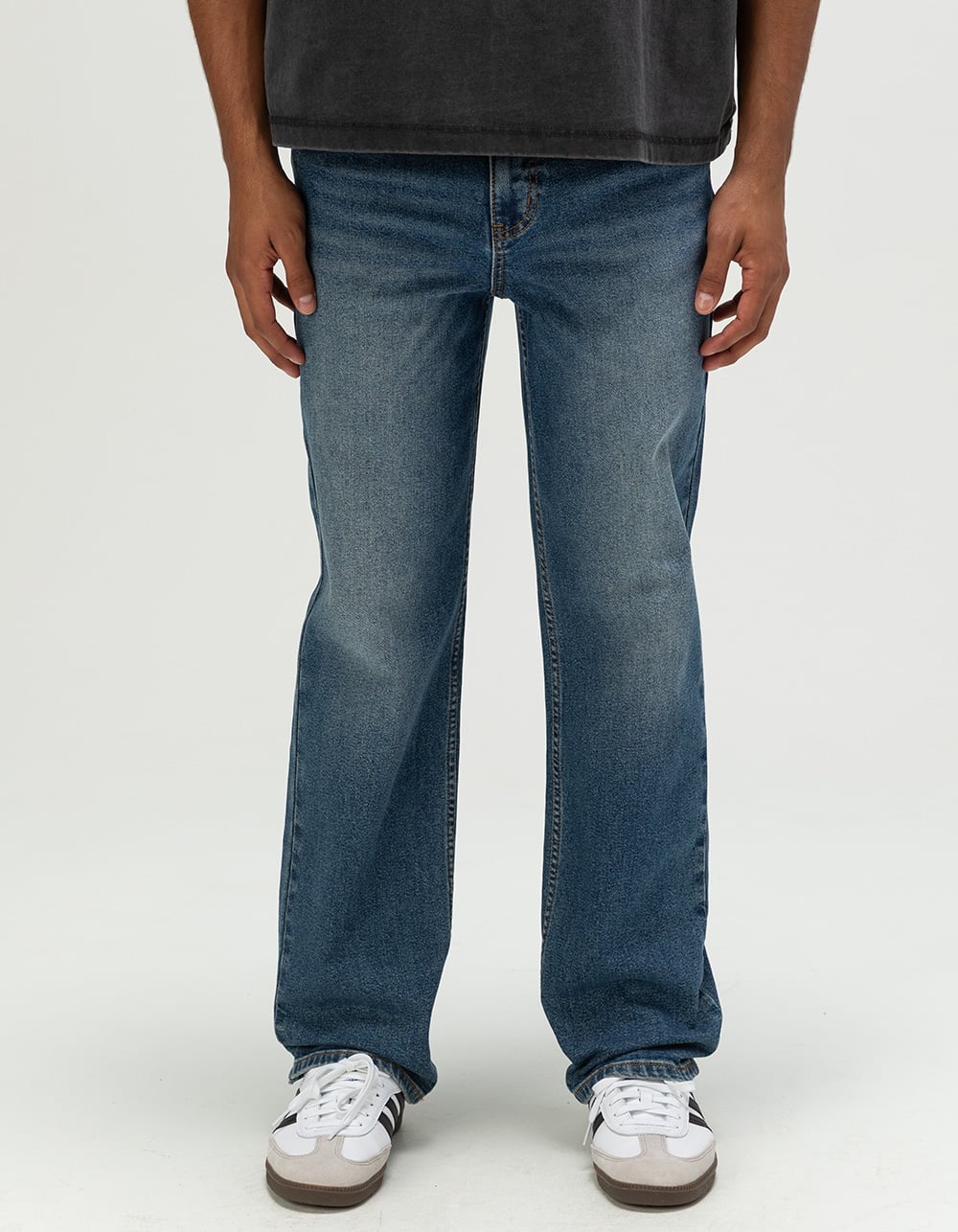 RSQ Mens Straight Jeans - Dark Wash