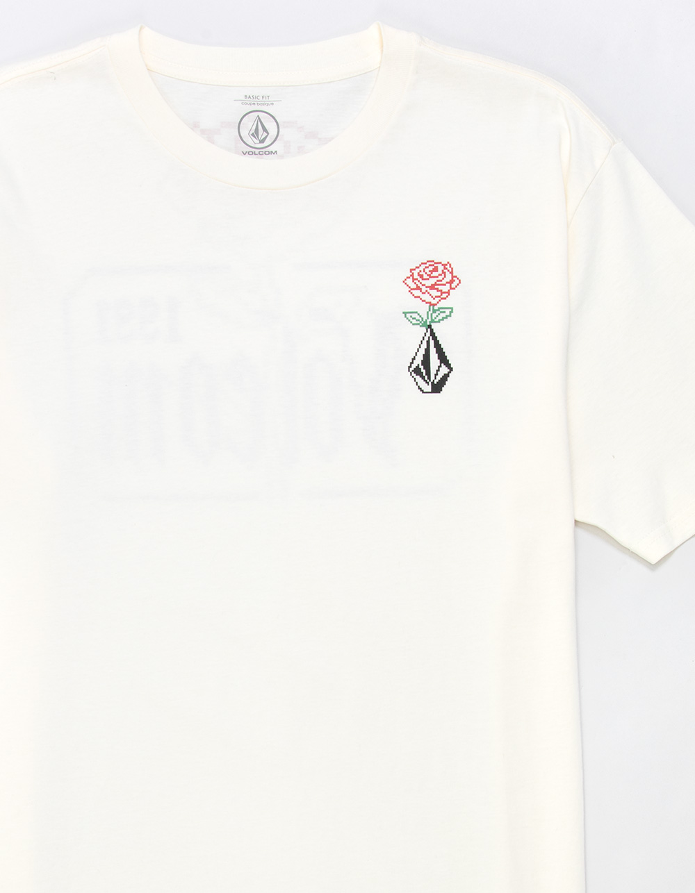 VOLCOM Pleasantry Mens Tee - OFF WHITE