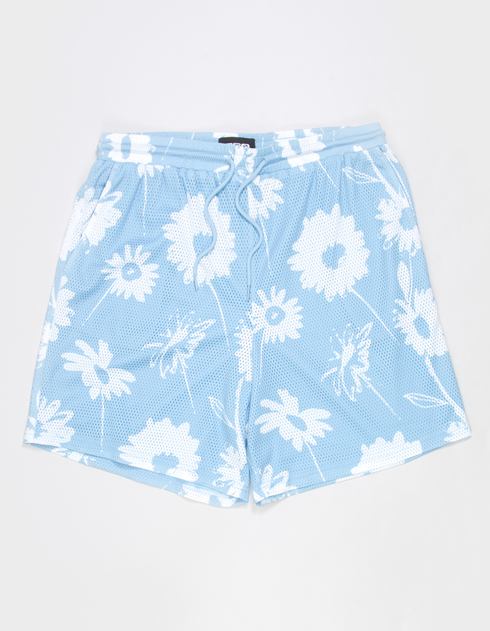 RSQ Mens 6" Mesh Shorts - LIGHT BLUE