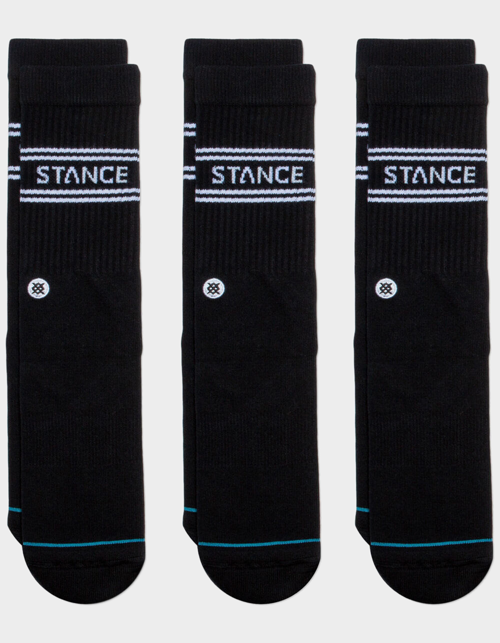 STANCE Basic 3 Pack Mens Crew Socks