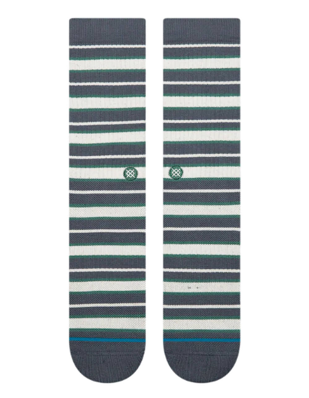 STANCE Signature Stripe Mens Crew Socks - OCEAN