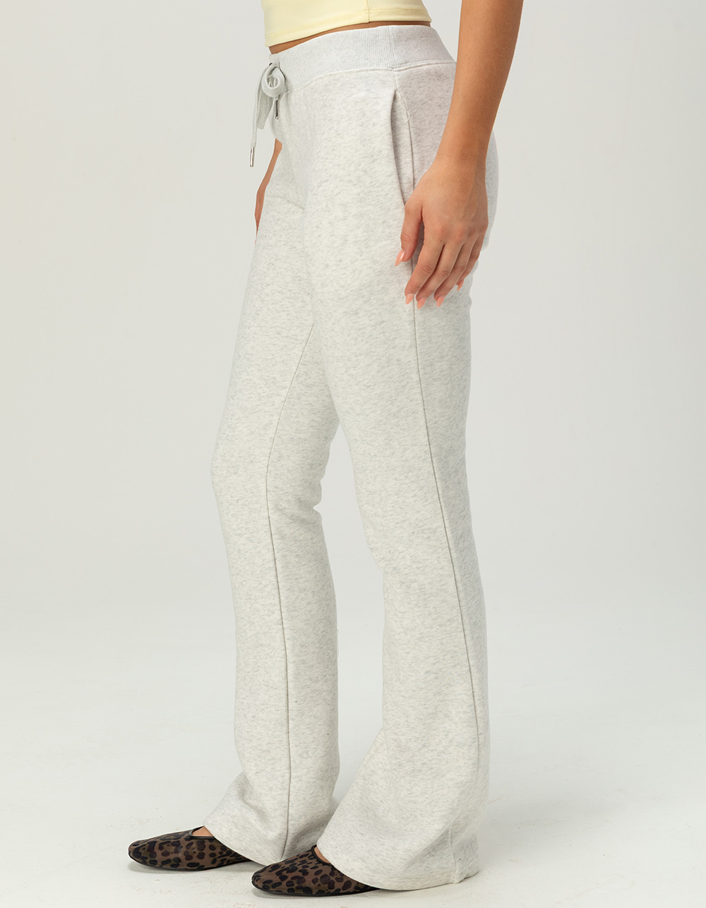TILLYS Womens Bootcut Sweatpants - HEATHER GRAY