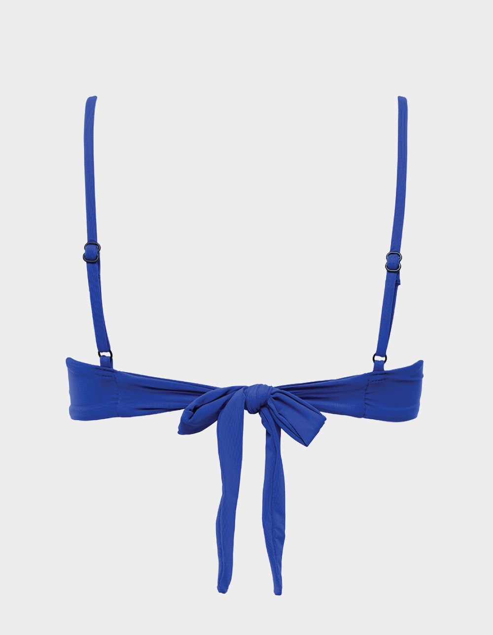 VYB SWIM Sapphire Whisper Fixed Triangle Bikini Top - NAVY