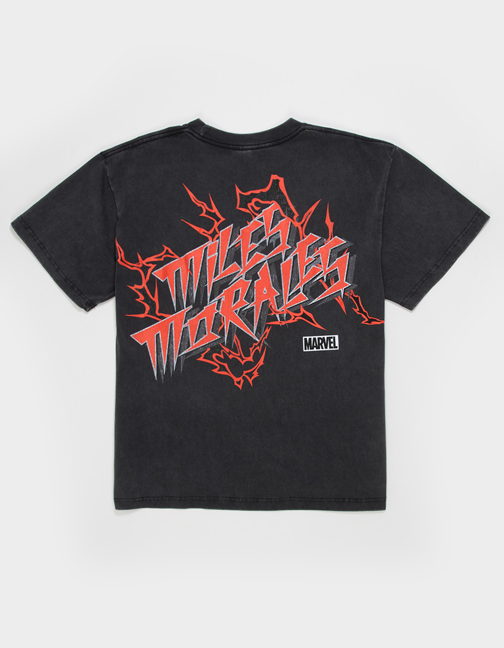 MARVEL Miles Morales Mens Tee - WASHED BLACK