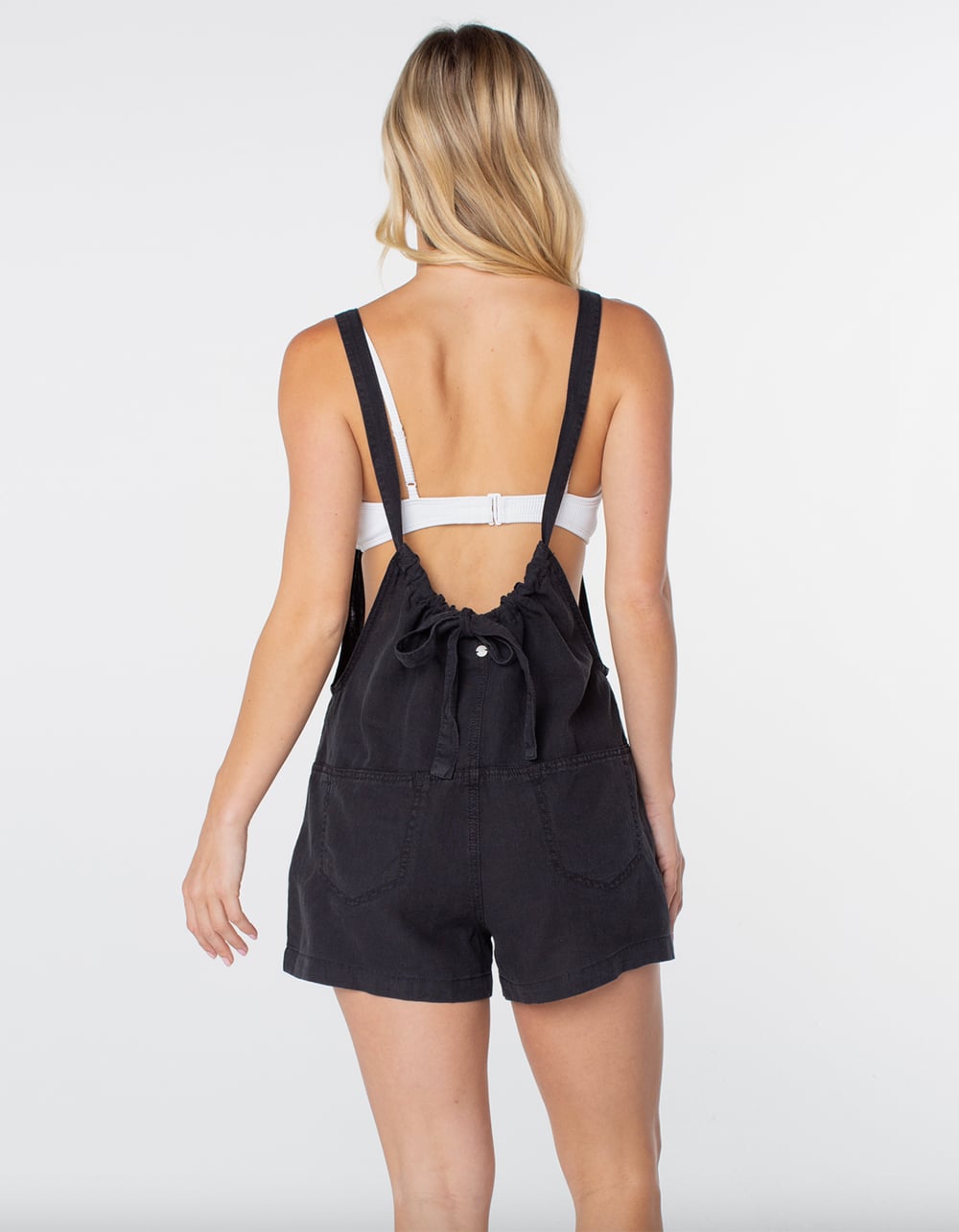 ROXY Sail & Bow Womens Romper - BLACK