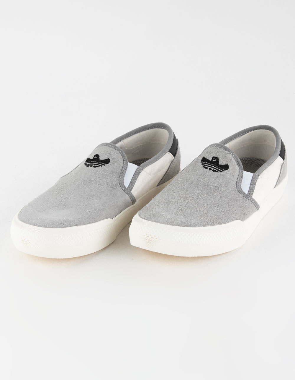 ADIDAS Shmoofoil Mens Slip Shoes - GRAY/WHITE | Tillys
