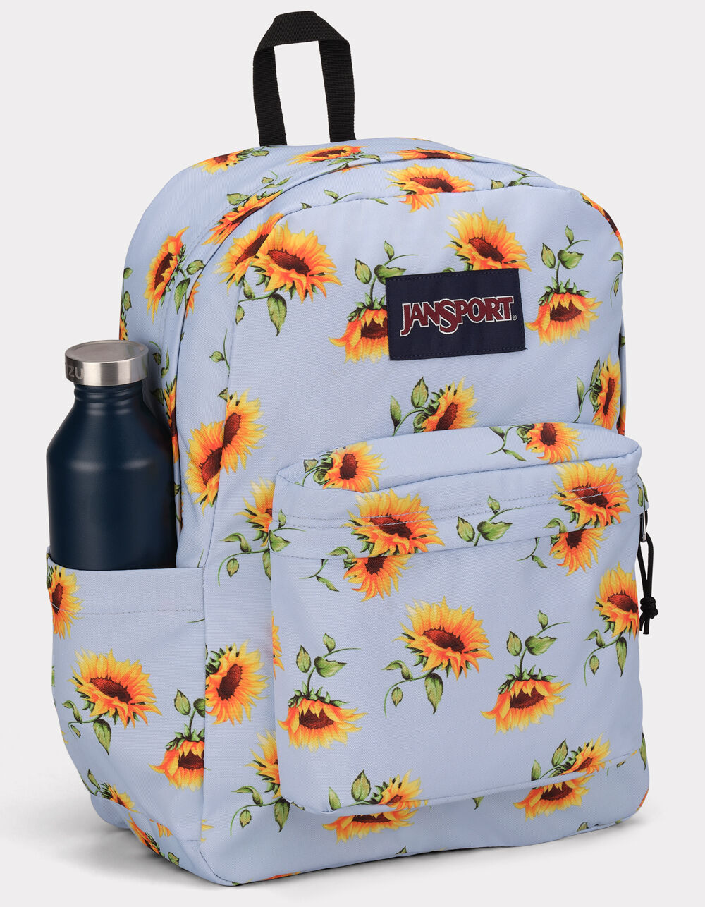 JANSPORT SuperBreak Plus Backpack - BLUE DUSK SUNFLOWER