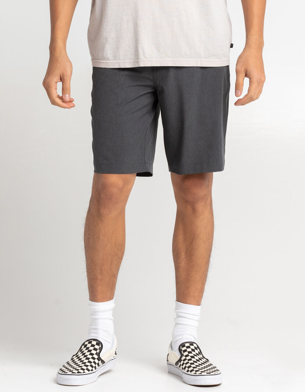 RSQ Mens Hybrid Shorts - CHARCOAL | Tillys
