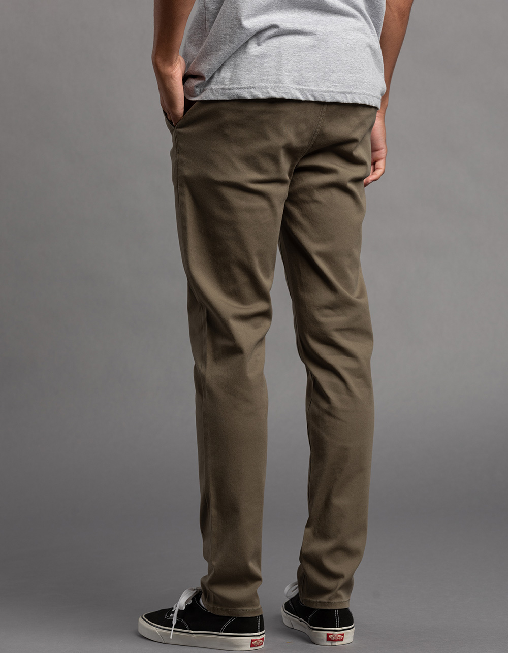 RSQ Mens Skinny Chino Pants ARMY Tillys