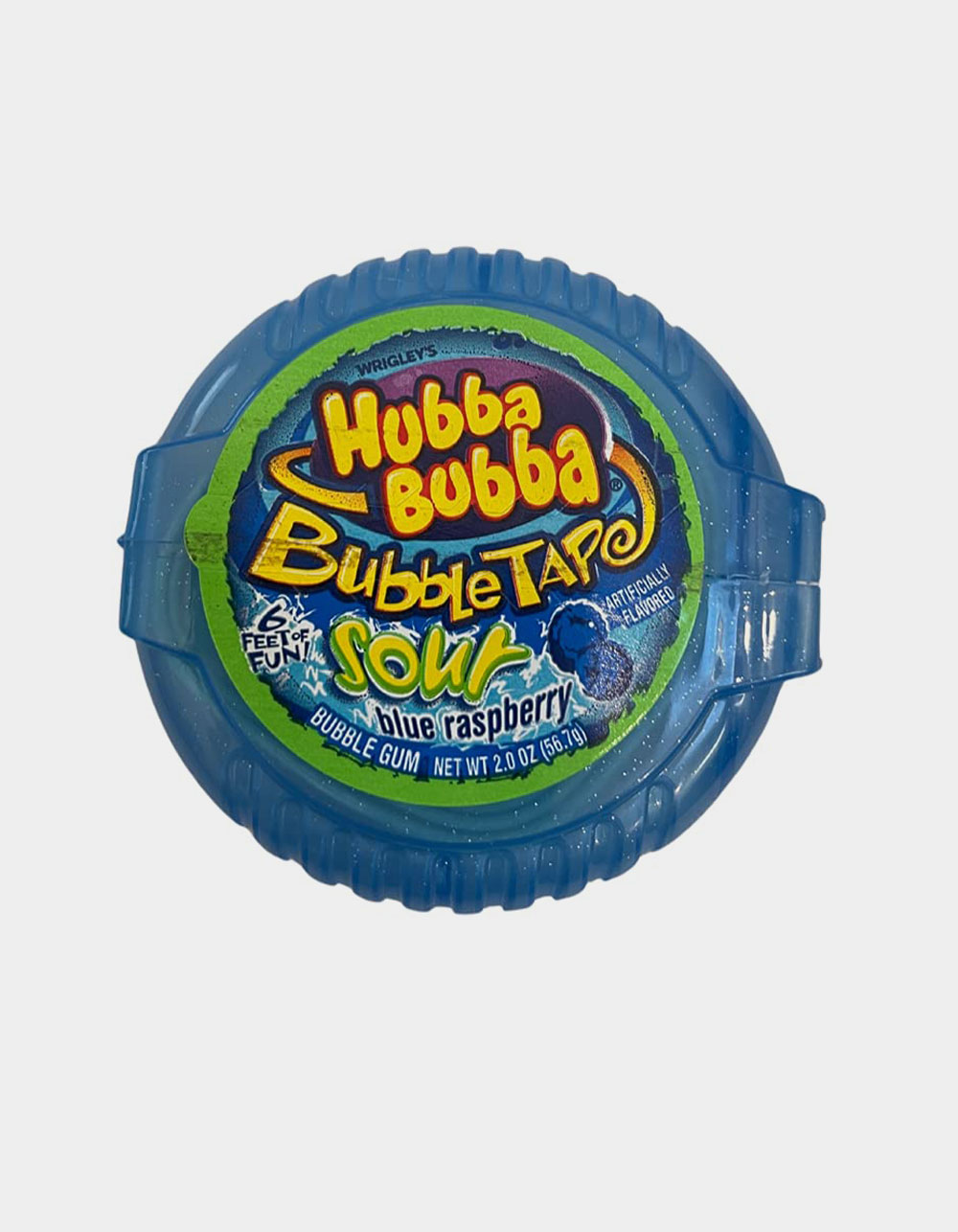 Hubba Bubba Bubble Tape Sour Blue Raspberry : Snacks fast delivery