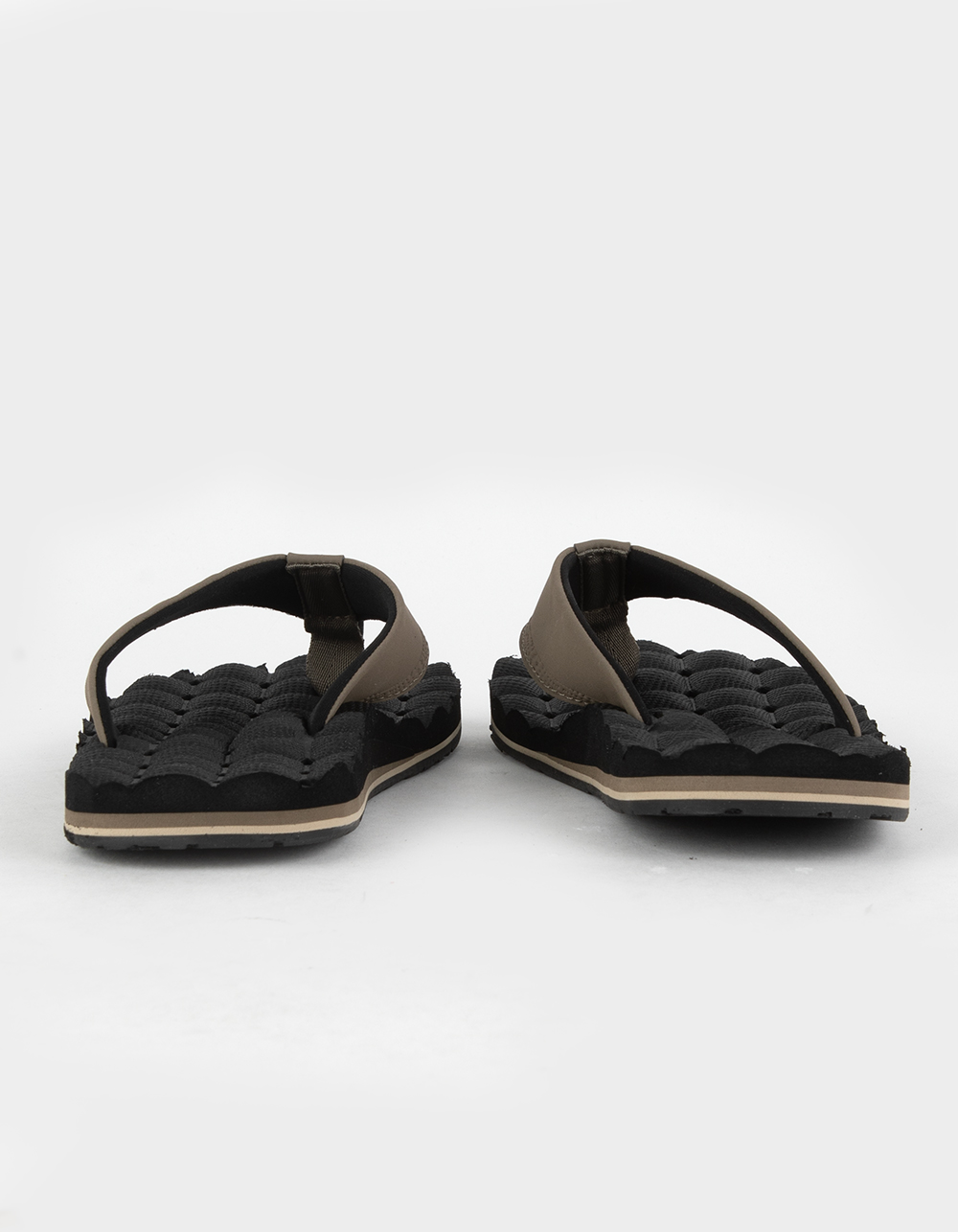 VOLCOM Recliner Mens Flip Flops - KHAKI
