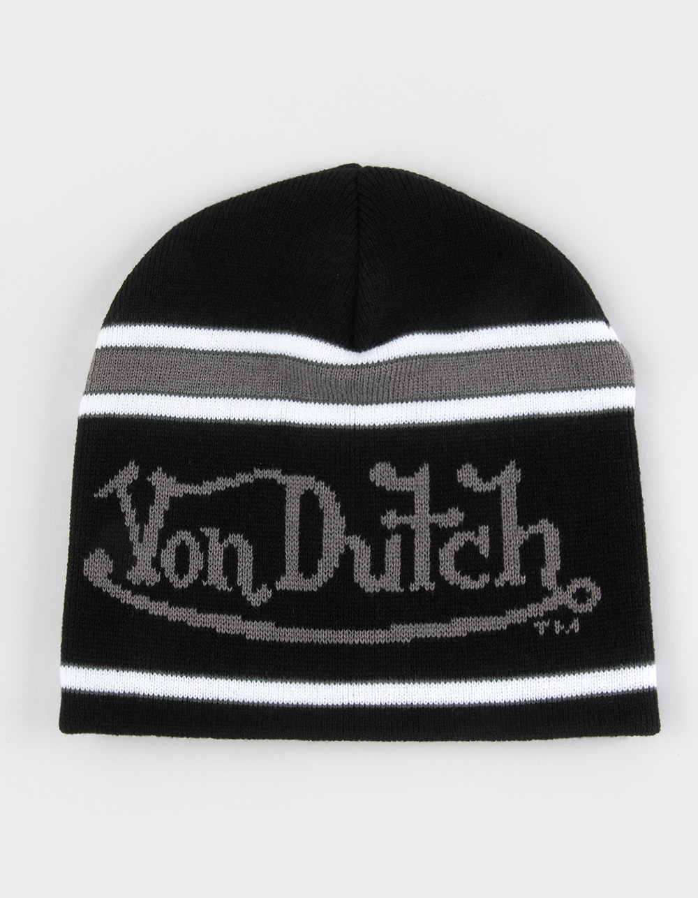 VON DUTCH Penalty Beanie - BLACK COMBO