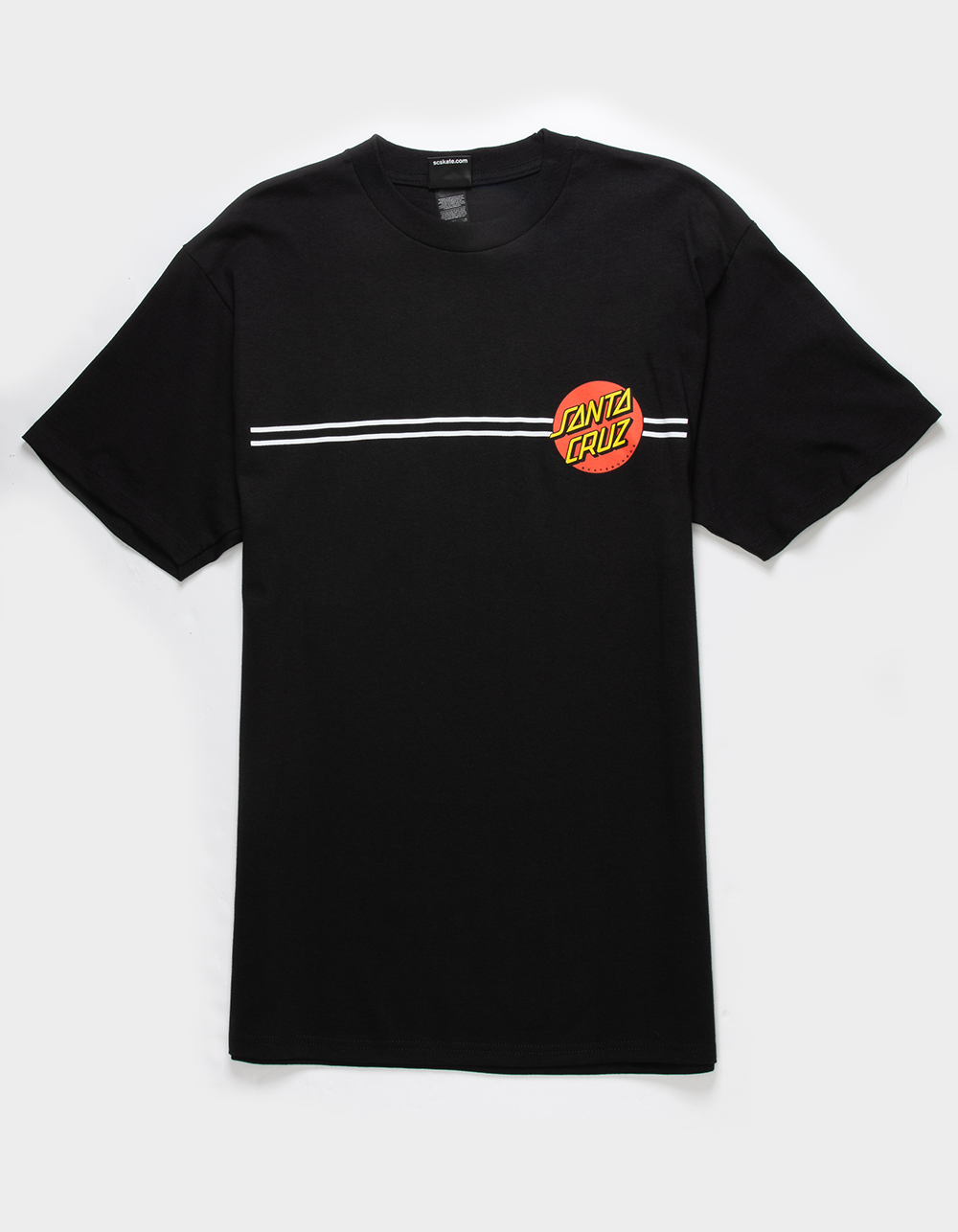 SANTA CRUZ Classic Dot Mens Tee - BLACK