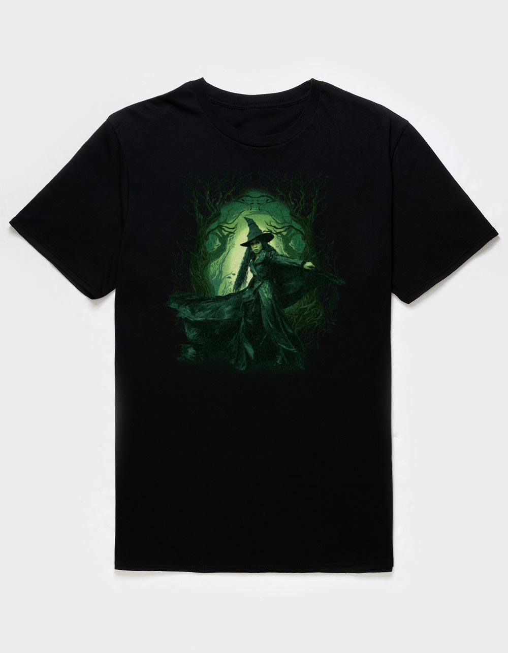 WICKED Elphaba Forest Glow Unisex Tee - BLACK