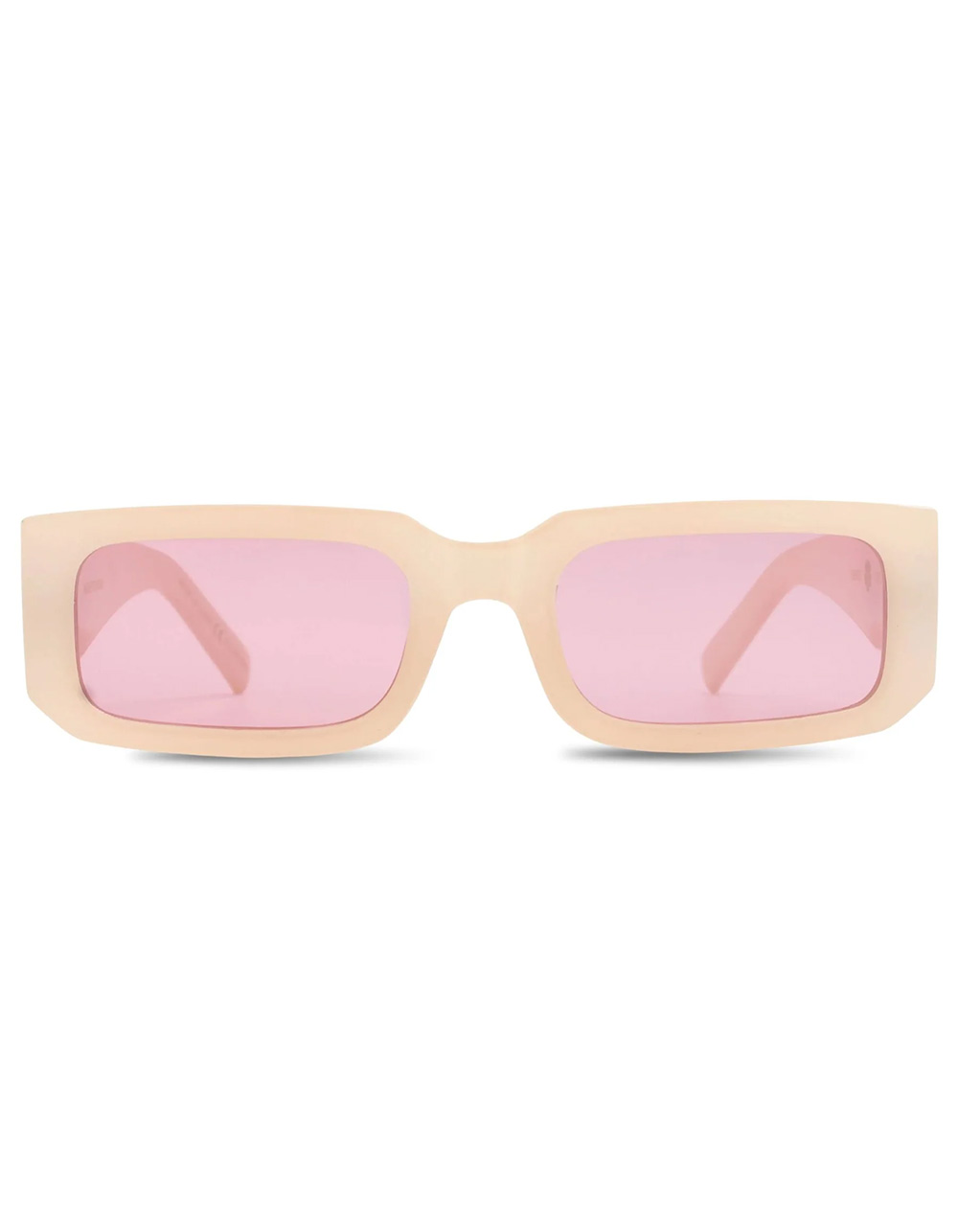 DOJI SHADES Vibe Check Nightshow Polarized Sunglasses - IVORY