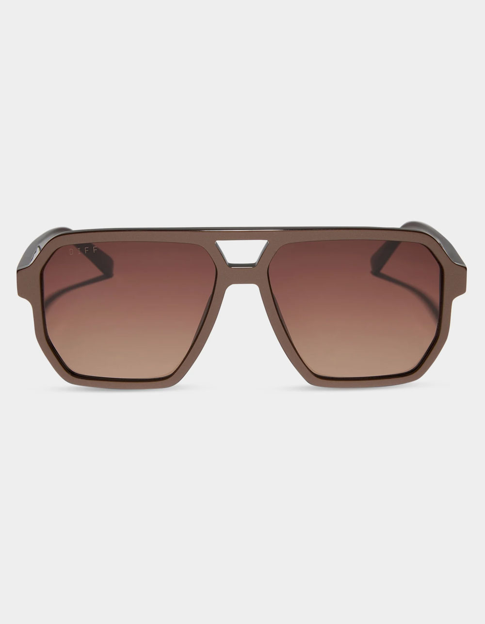 DIFF EYEWEAR Cameron Sunglasses - BROWN
