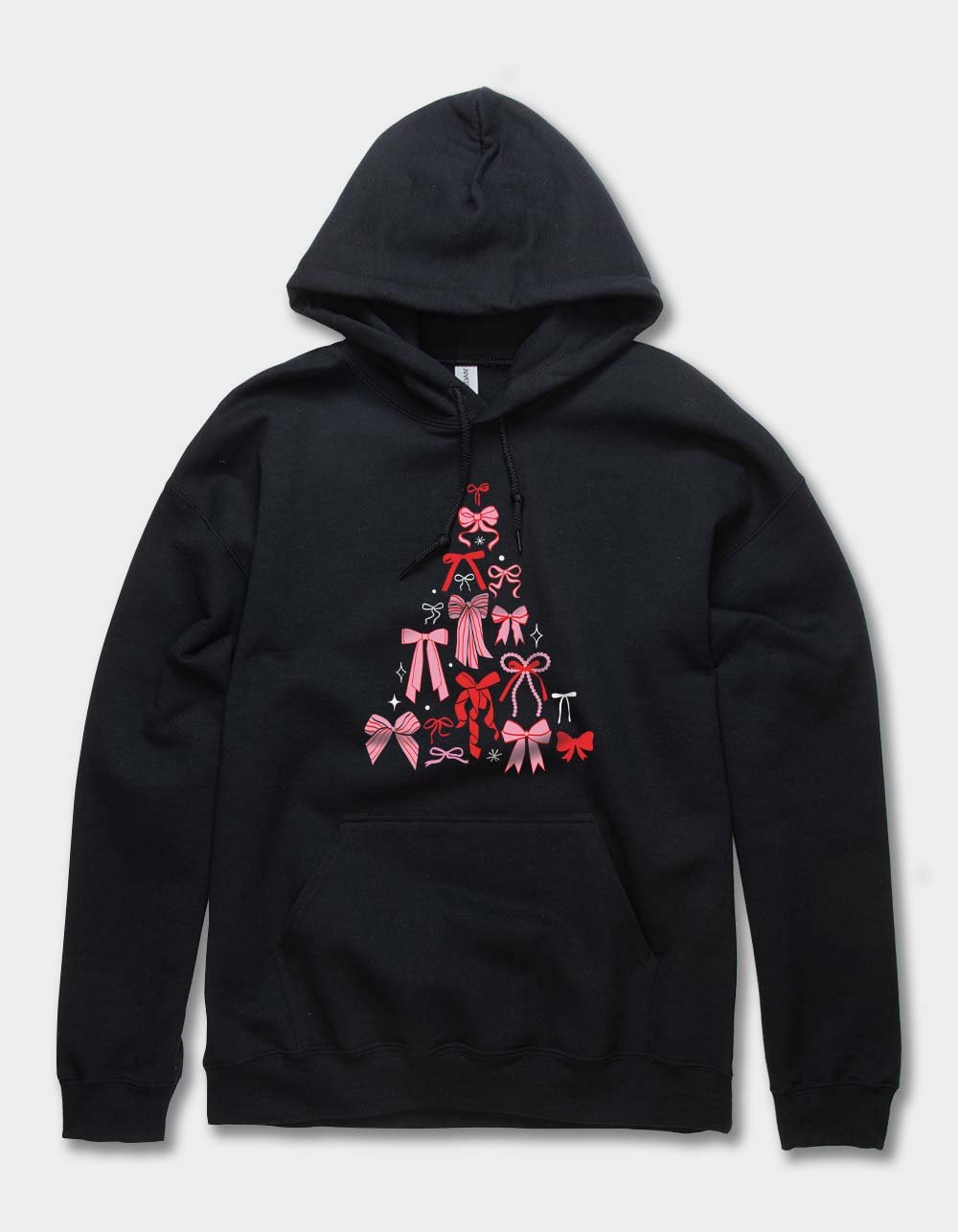 TREE Ribbon Season Unisex Hoodie - BLACK