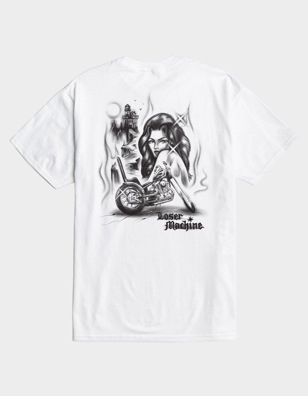 LOSER MACHINE Beloved Mens Tee - WHITE