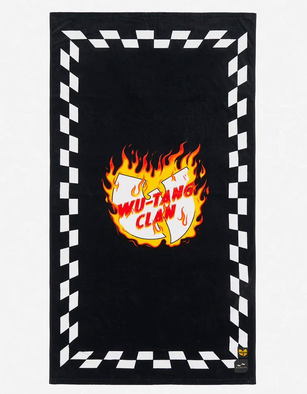 SLOWTIDE x Wu-Tang Clan Blocks On Fire Beach Towel - BLK/MULTI