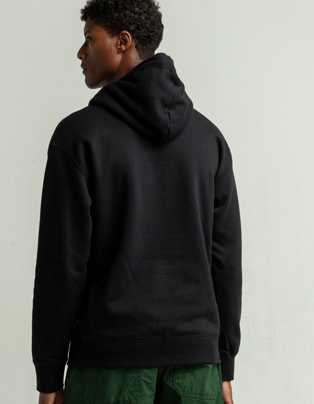 NIKE SB Swoosh Through Mens Hoodie BLACK Tillys