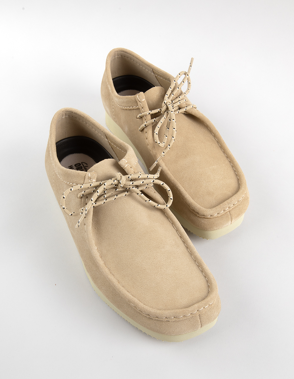 CLARKS Wallabee Lite Mens Shoes - BEIGE