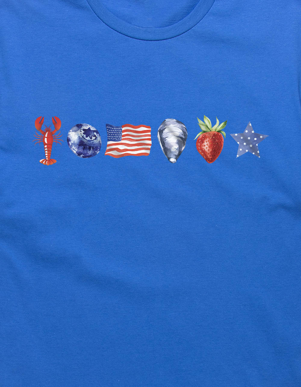 PATRIOTIC Elements Unisex Tee - ROYAL