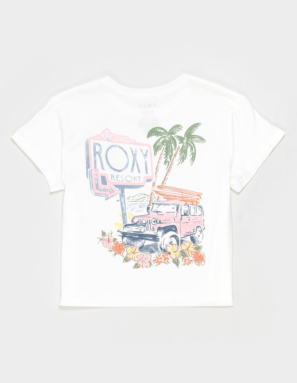 ROXY Resort Girls Tee - WHITE