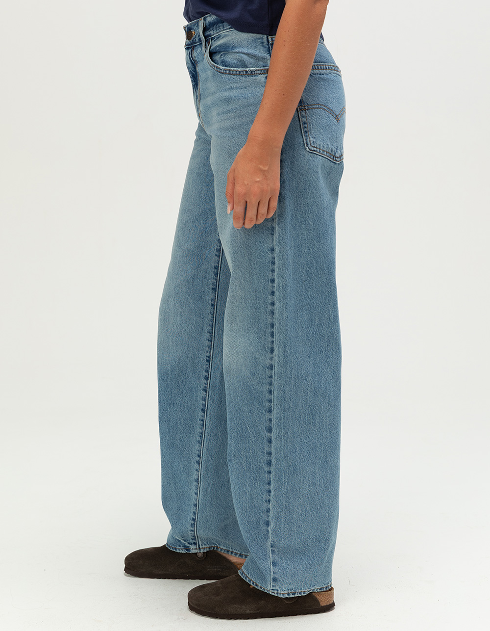 LEVI'S Premium Baggy Dad Womens Jeans - Easy Day MED BLAST