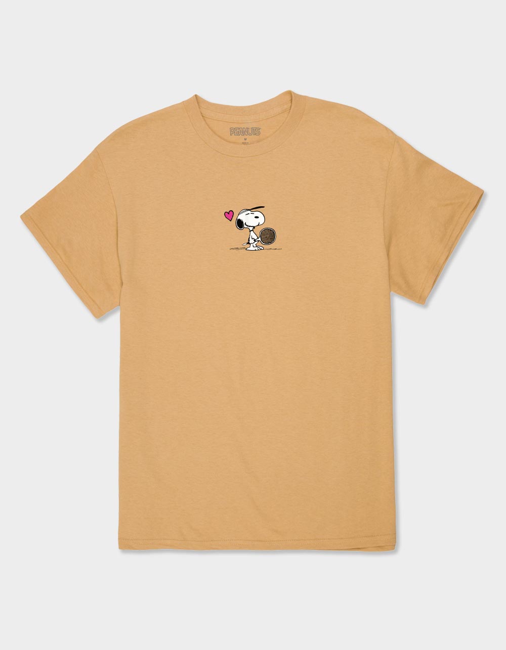 PEANUTS Tennis Love Unisex Tee - GOLD