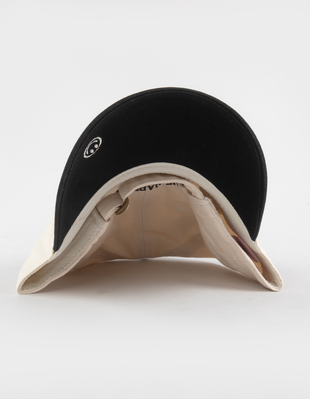 THE HAPPIEST Take It Easy Womens Strapback Dad Hat - BLACK COMBO