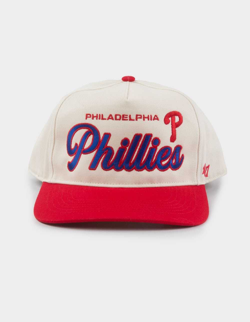 47 BRAND Philadelphia Phillies Assemble '47 Hitch Snapback Hat - Cream Combo