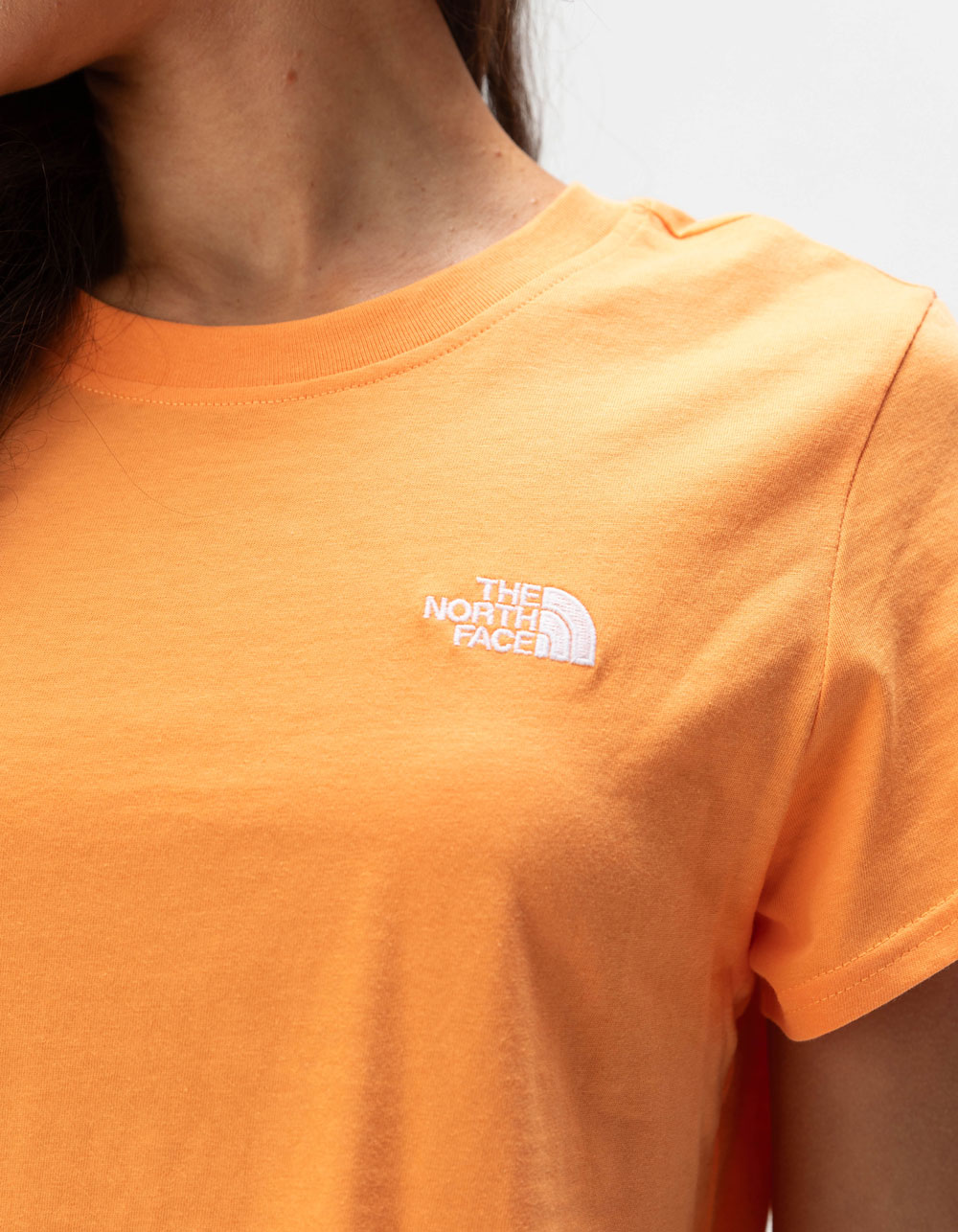 THE NORTH FACE Evolution Womens Tee - PAPAYA