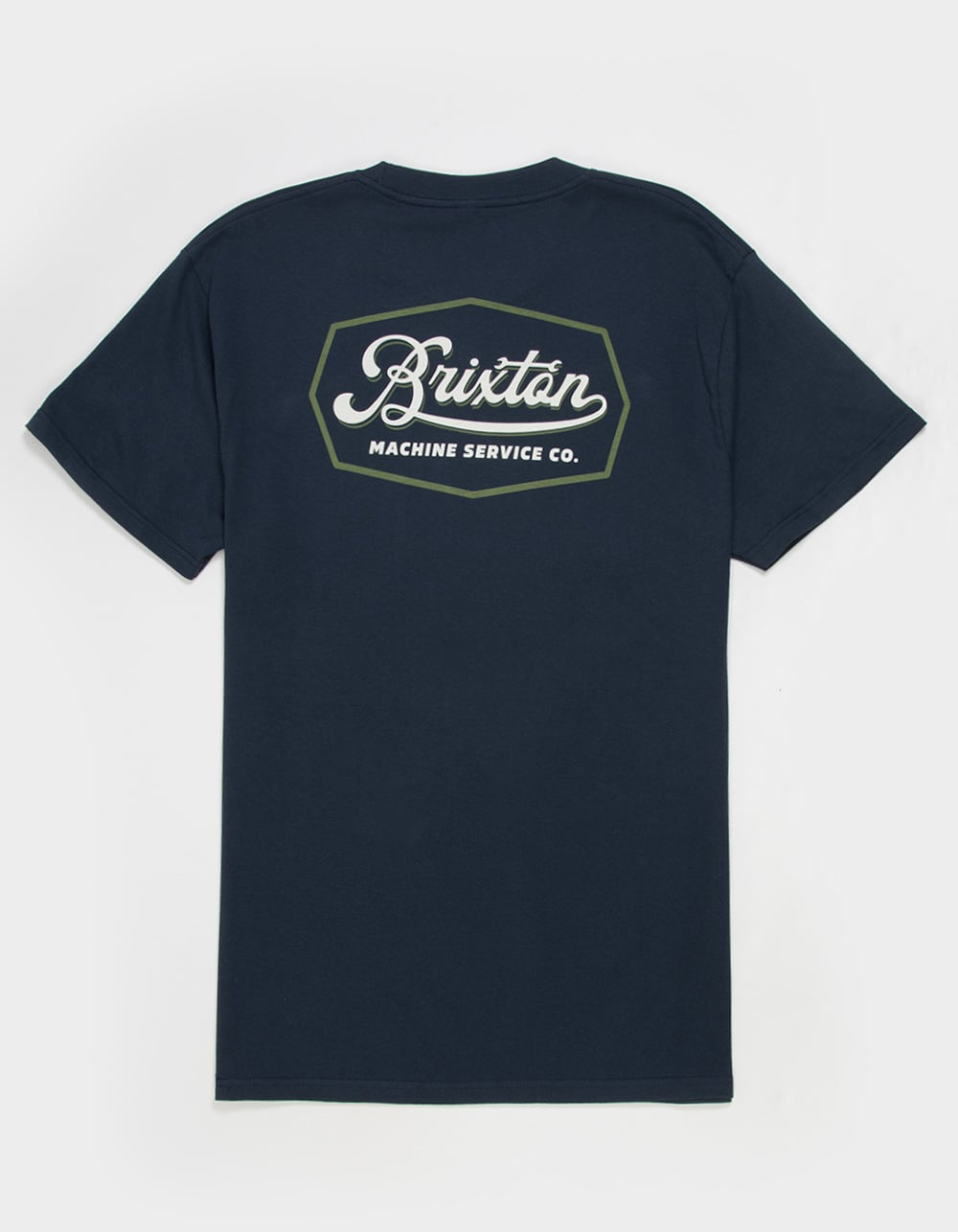 BRIXTON Machine Mens Tee - NAVY