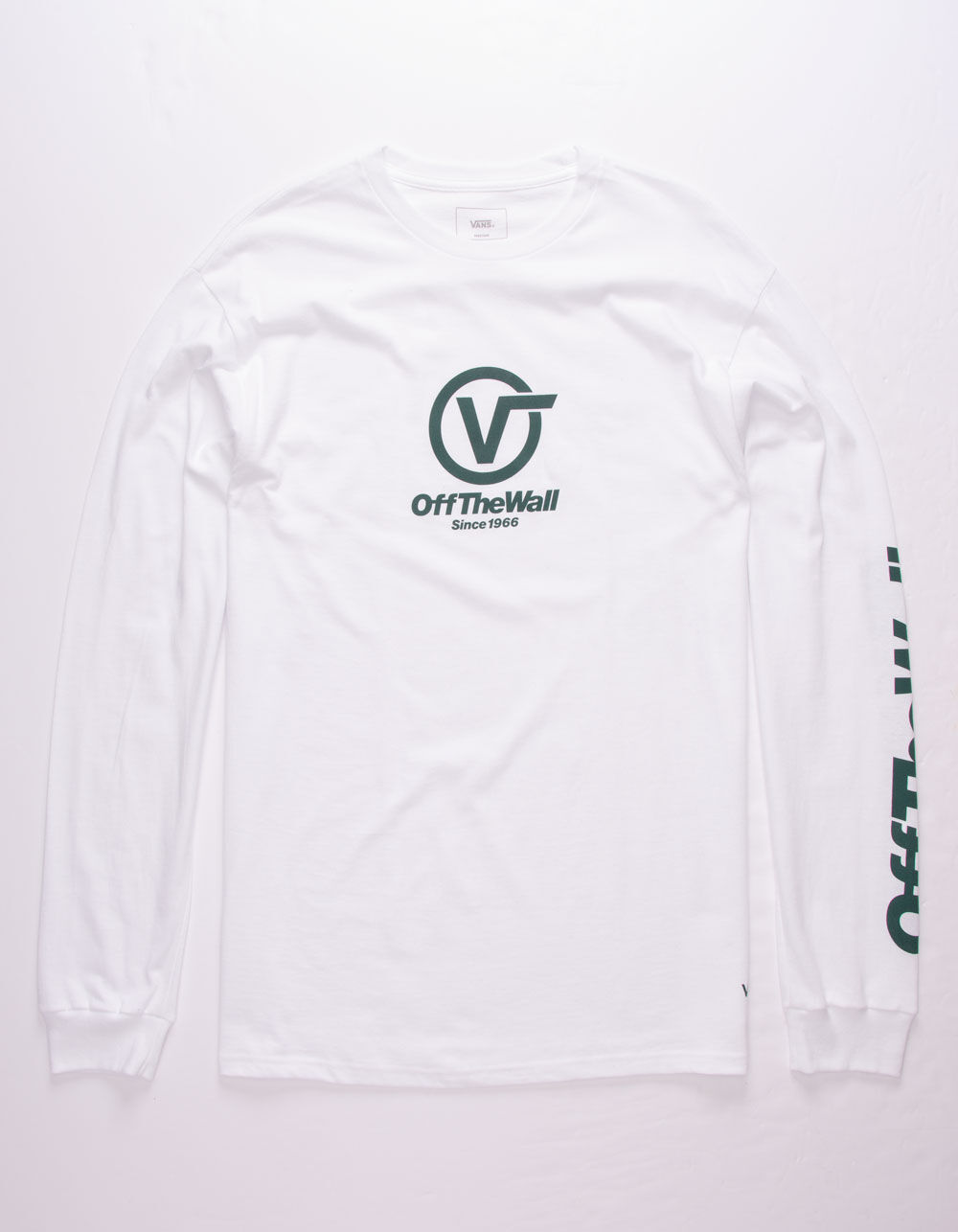 VANS Distorted Performance Mens T-Shirt - WHITE | Tillys