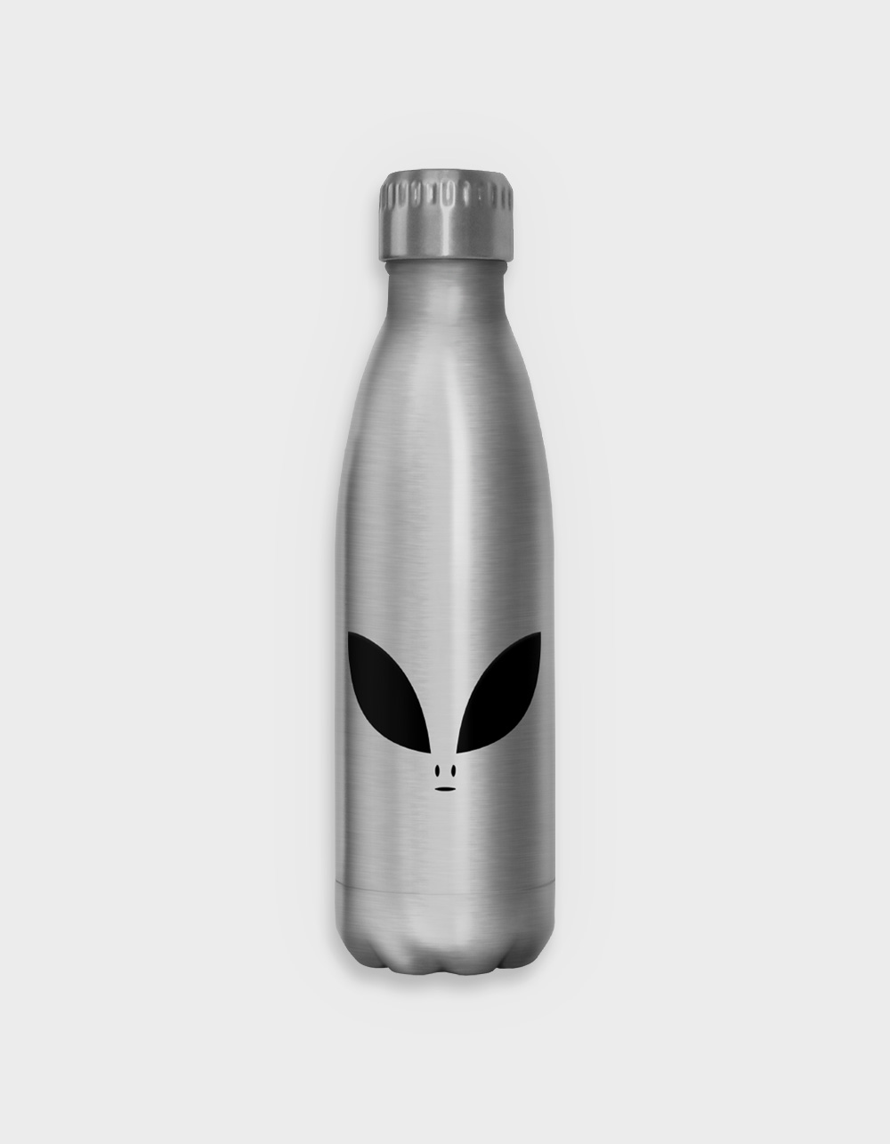 Alien 17 oz. Face Water Bottle - Metal - One Size